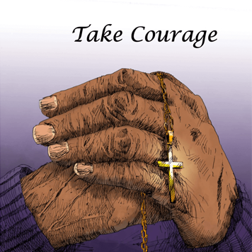 Take courage-cat